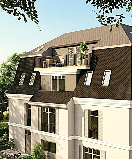 Villa Friedrich — Westfassade